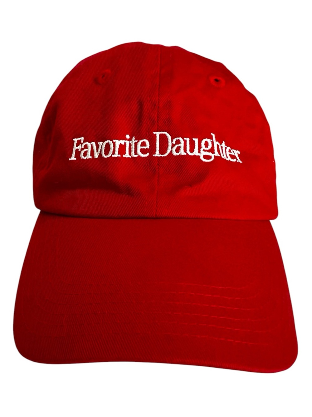 Favorite Daughter Womenβs Red Dress Nobody Wants This Adjustable Baseball Cap